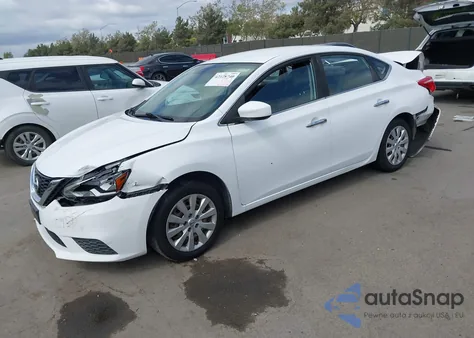 2016 Nissan Sentra S z USA, uszkodzony, nr VIN 3N1AB7APXGY274294